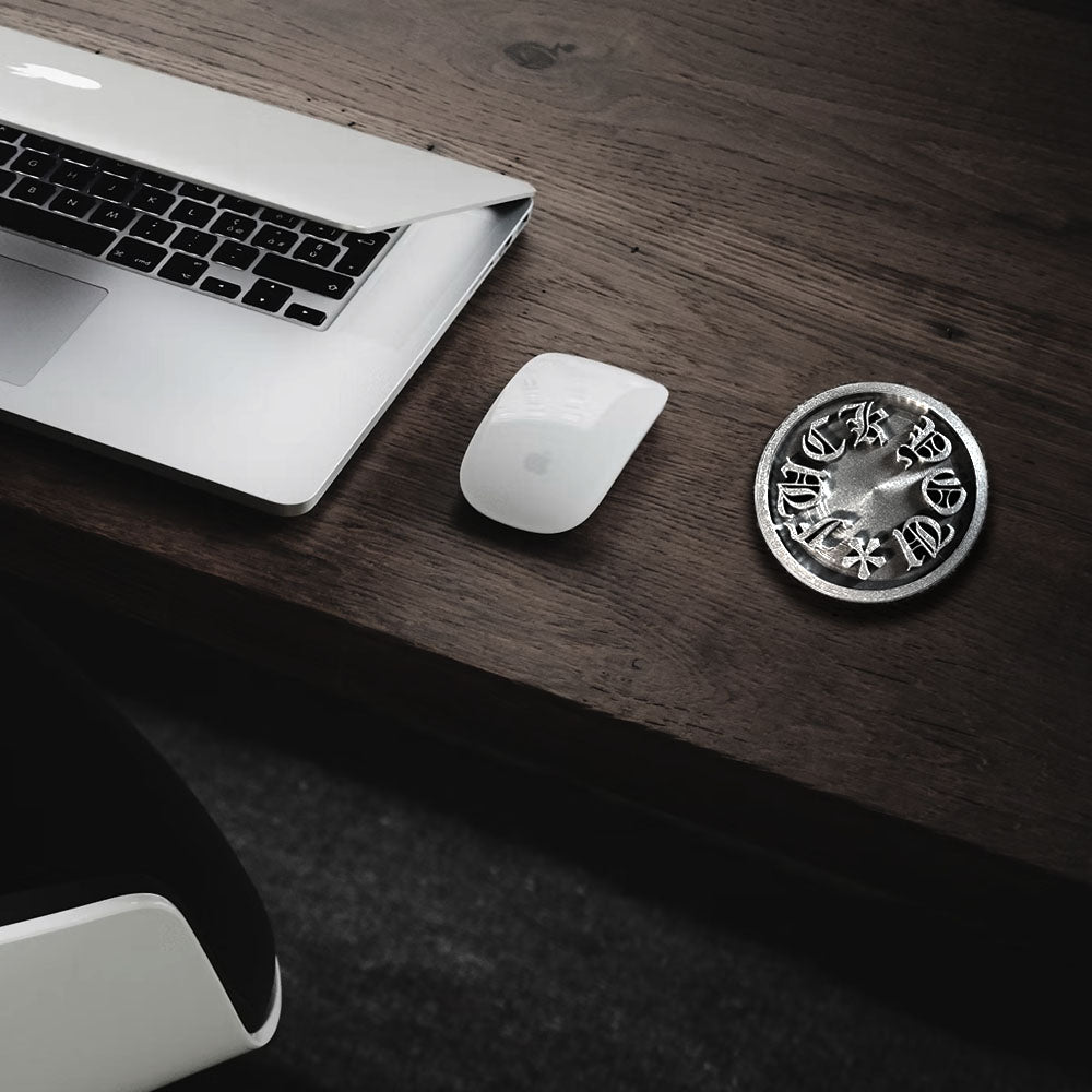 fuck you coaster chrome hearts