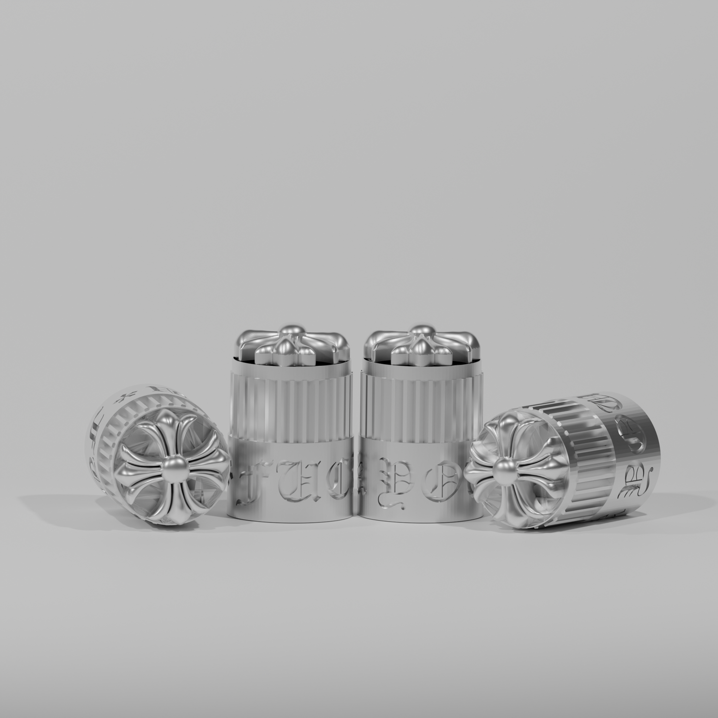 not_chrome tire valves stem caps