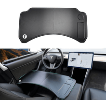 Load image into Gallery viewer, Reloot - Portable Car Desk for Tesla Model Y and Model 3 - Workstation, Dining Table, Laptop Holder - for Remote Work, Travel, and Business - Easy Installation and Sturdy Design
