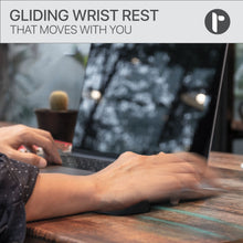 Load image into Gallery viewer, Glider v2 - Ergonomic Gliding Wrist Rest, Smooth Glide, Soft Cooling Material, Sliding Wrist Pad That Moves with Your Mouse, Physician Designed for Carpal Tunnel Syndrome, Lightweight Palm Rest
